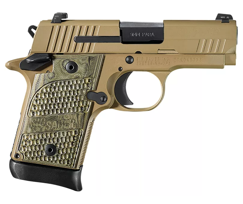 Buy Sig Sauer P938 Scorpion FDE Semi-Auto Pistol - SportsmansReloads