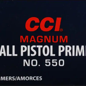 Buy CCI Small Pistol Magnum Primers #550 Box of 1000 Online