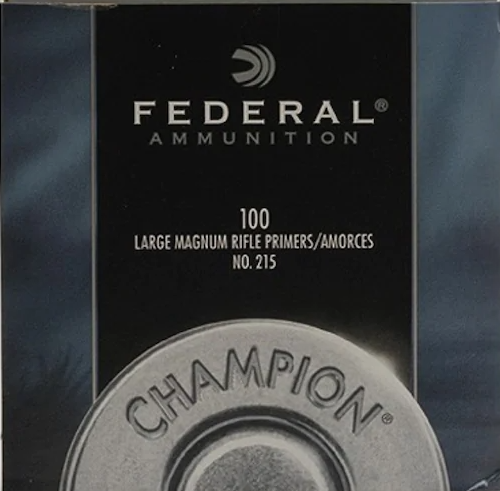 Buy Federal Large Rifle Magnum Primers #215 Box of 1000 Online