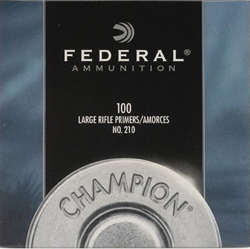 Buy Federal Large Rifle Primers #210 Box of 1000 Online