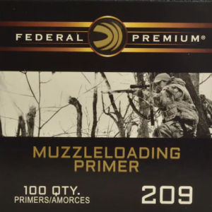 Buy Federal Premium Primers #209 Muzzleloading Box of 100 Online