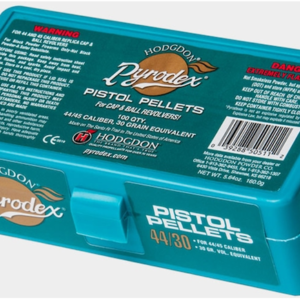 Buy Hodgdon Pyrodex Black Powder Substitute 44 Caliber 30 Grain Pellets Package of 100 Online