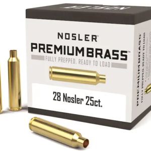 Buy Nosler Custom Brass 28 Nosler Box of 25 Online