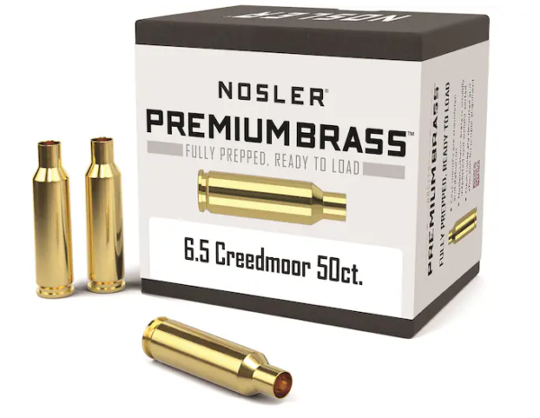 Buy Nosler Custom Brass 6.5 Creedmoor Box of 50 Online