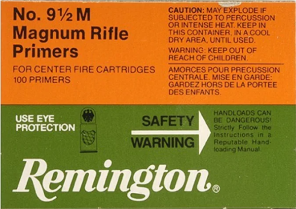 Buy Remington Large Rifle Magnum Primers #9-1 2M Box of 1000 Online