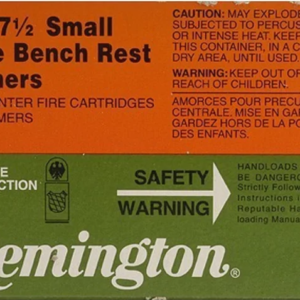 Buy Remington Small Rifle Bench Rest Primers #7-1 2 Box of 1000 Online