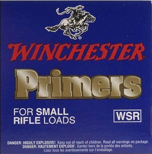 Buy Winchester Small Rifle Primers #6-1 2 Box of 1000 Online