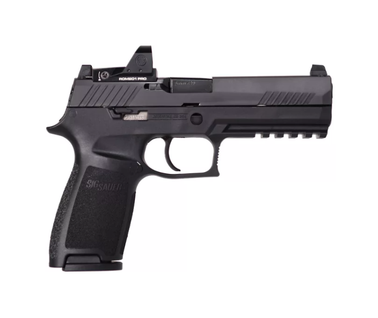 Buy Sig Sauer P320 Rxp Full Size Semi Auto Pistol With Romeo1 Pro Optic Sportsmansreloads 